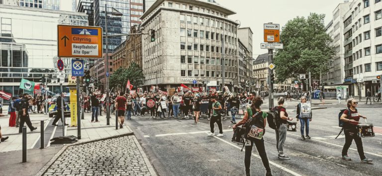 Schlachthäuser schließen Demo Frankfurt 2025