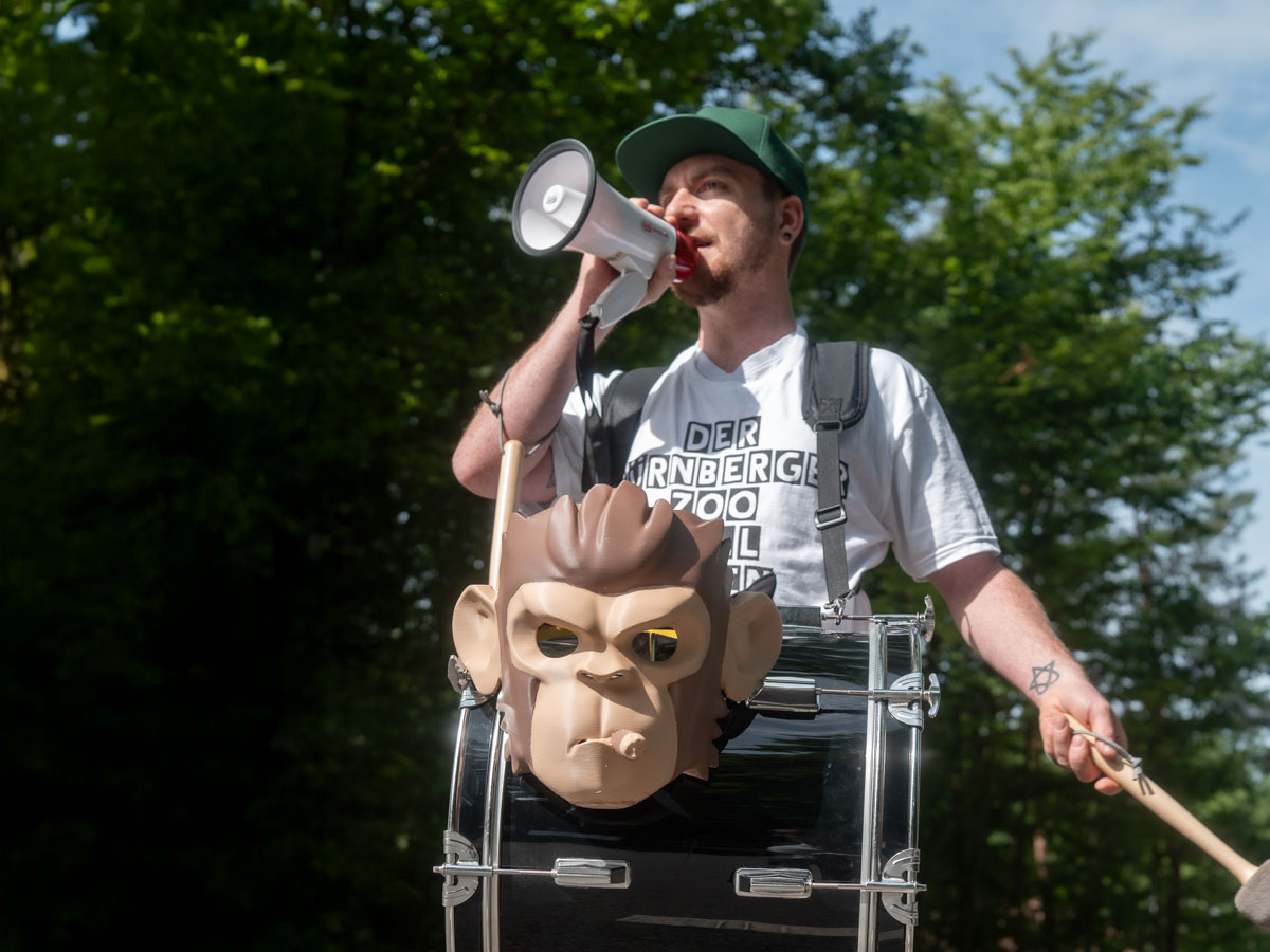 Tiergarten Nürnberg Protest Runde 4