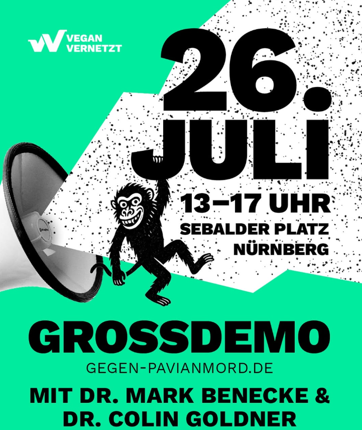 Gegen Pavianmord Demo